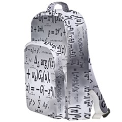 Math Formula Double Compartment Backpack by Bedest