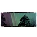 Silhouette Of Aurora Borealis Canvas Travel Bag View4