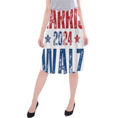 Kamala Harris 2024 Walz Midi Beach Skirt by Safari