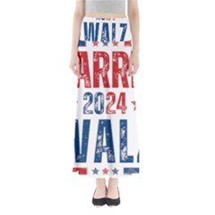 Kamala Harris 2024 Walz Full Length Maxi Skirt by Safari