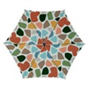 Shapes Seamless Pattern Automatic Folding Umbrella with Case (Small) View1