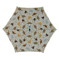 Seamless Dino Pattern Automatic Folding Umbrella With Case (small) by Safari