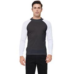 Elegnat Bw Print Men s Long Sleeve Rash Guard by dflcprintsclothing