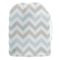 Colored Zigzag Seamless Patterns Drawstring Pouch (3xl) by Bedest