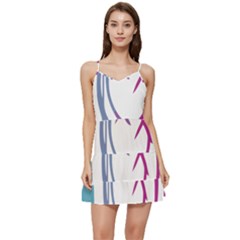 Blink 182 Logo Short Frill Dress by avitendut