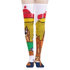 Bluey Thigh High Stockings by avitendut