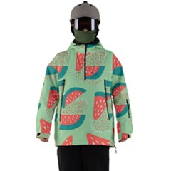 Watermelon Dots Summer Pattern Men s Ski And Snowboard Waterproof Breathable Jacket by Bedest