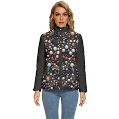 Pearls And Stones Women s Puffer Bubble Jacket Coat by dedoma