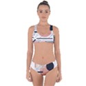 Abstract Architecture Criss Cross Bikini Set View1