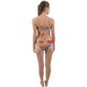 Owls Pattern, Abstract, Art, Desenho Wrap Around Bikini Set View2