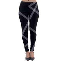 Stripes, Zigzag Lightweight Velour Leggings by kyorashop23