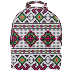 Ukrainian Folk Seamless Pattern Ethnic Ornament Border Element Traditional Mini Full Print Backpack by Grandong