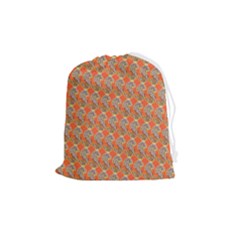 Diamond Dollar Sign Pattern Drawstring Pouch (medium) by ExtraAwesomeSauce