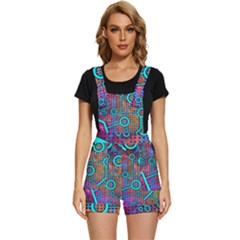 Abstract Tech Galaxy Design Short Overalls by ExtraAwesomeSauce