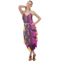 Vibrant Abstract Equine Art Layered Bottom Dress View1