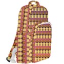 Gradient Lion Head Pattern Double Compartment Backpack View2