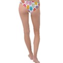 Easter Eggs Pattern, Easter Ring Detail Bikini Bottoms View2