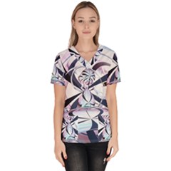 Vanilla Dream Women s V-neck Scrub Top by geonetique