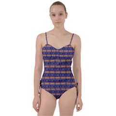 Bitcoin Logo Pattern Sweetheart Tankini Set by ExtraAwesomeSauce