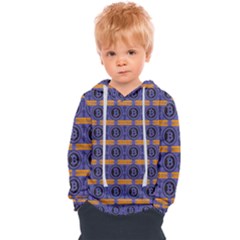 Bitcoin Logo Pattern Kids  Overhead Hoodie by ExtraAwesomeSauce