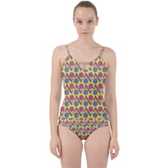 Colorful Bitcoin Pattern Cut Out Top Tankini Set by ExtraAwesomeSauce