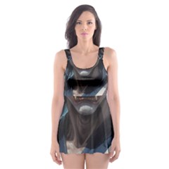 Demon Samurai Skater Dress Swimsuit by AwesomeSauce