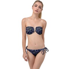 Blackberry Fruit, Fruit Twist Bandeau Bikini Set by kyorashop23