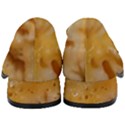 Homemade Flan Extreme Close-up Texture Women s Chunky Heel Loafers View4
