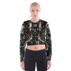 Robotics Robot Technology Future Cropped Sweatshirt by Maspions