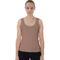 Mocha Mousse Hex Code #a47864 Velvet Tank Top View1