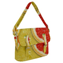 Fruit, Lemon Buckle Messenger Bag by kyorashop23