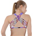Let s Have Fun With Snowmen Criss Cross Racerback Sports Bra View2