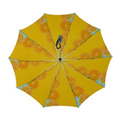 Orange, Slices, Fruit, Citrus Automatic Folding Umbrella With Case (large) by kyorashop23
