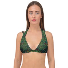 Grass Nature Meadow Double Strap Halter Bikini Top by Hannah976