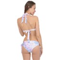 Digital Art Artwork Abstract Pink Purple Tie It Up Bikini Set View2