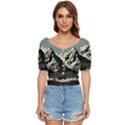 Mountains Button up blouse View1