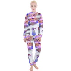 Donald Trump Flag Women s Lounge Set by vintagetrump