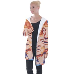 Orange Donald Trump Longline Hooded Cardigan by vintagetrump