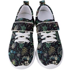 Pattern Flowers Plants Leaves Women s Velcro Strap Shoes by Posterlux