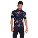 Foliage Pattern Beautiful Aesthetic Secret Garden Men s Short Sleeve Cycling Jersey View3