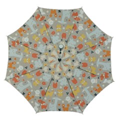 Pet Animal 02 Automatic Folding Umbrella With Case (medium) by myclothy
