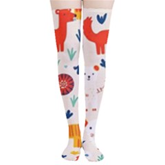 Pet Animal 03 Thigh High Stockings by myclothy