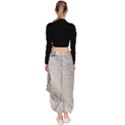 Wall With Cracked White Paint Texture Asymmetrical Ruffle Hem Skirt  View4