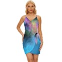 Smokescreen Wrap Tie Front Dress View1