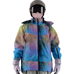 Smokescreen Women s Zip Ski And Snowboard Waterproof Breathable Jacket by pollyparadiseartshop