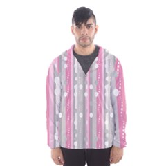 Candy Men s Hooded Windbreaker by pollyparadiseartshop