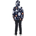 Space Galaxy Universe Stars Sky Men s Front Pocket Pullover Windbreaker View2