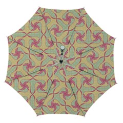 Abstract Pattern Design Scrapbooking Automatic Folding Umbrella With Case (medium)