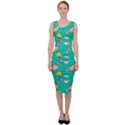 Naso Flame Fabric Sleeveless Pencil Dress View1