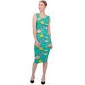 Naso Flame Fabric Sleeveless Pencil Dress View3